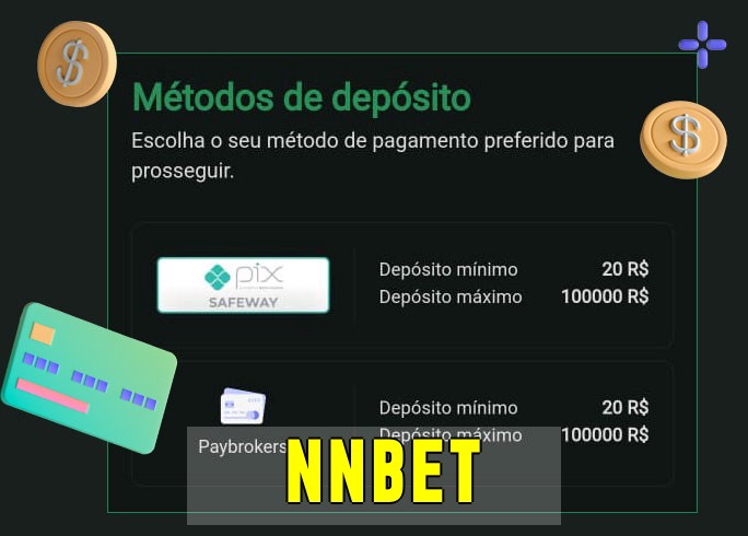 O cassino nnbetbet oferece uma grande variedade de métodos de pagamento